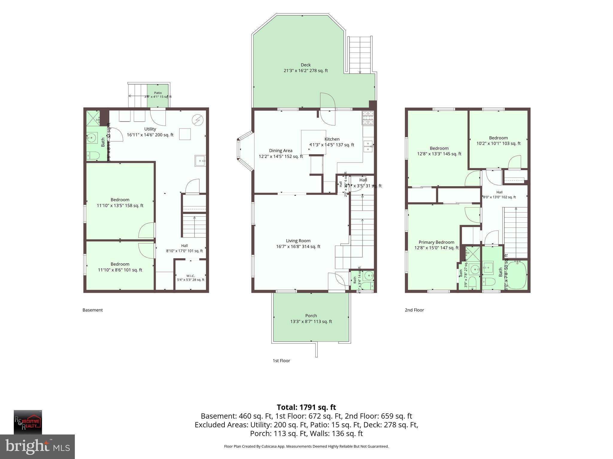3705 Bancroft Road Baltimore, MD 21215 - Photo 3 of 50 a picture of a floor plan