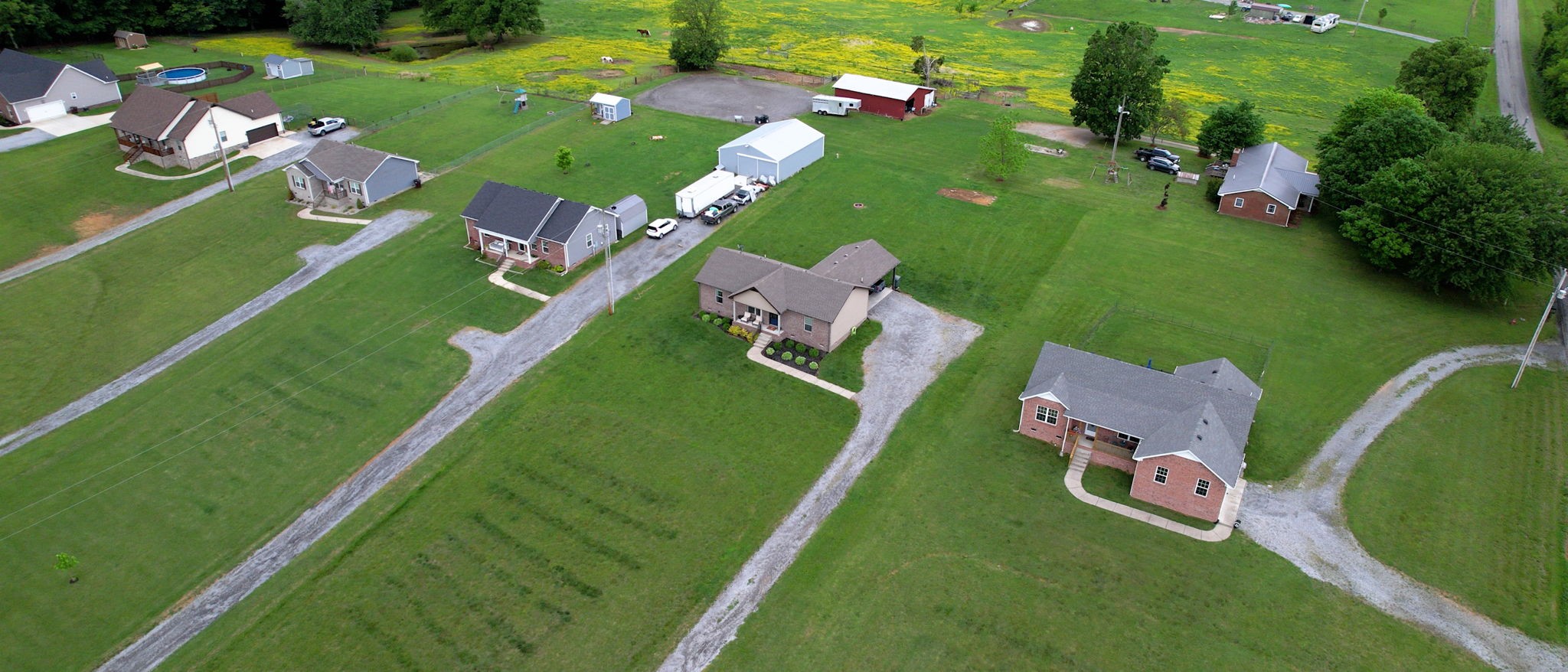 1462 East Ab Wade Road Portland, TN 37148 - Photo 49 of 52 an aerial view of a house