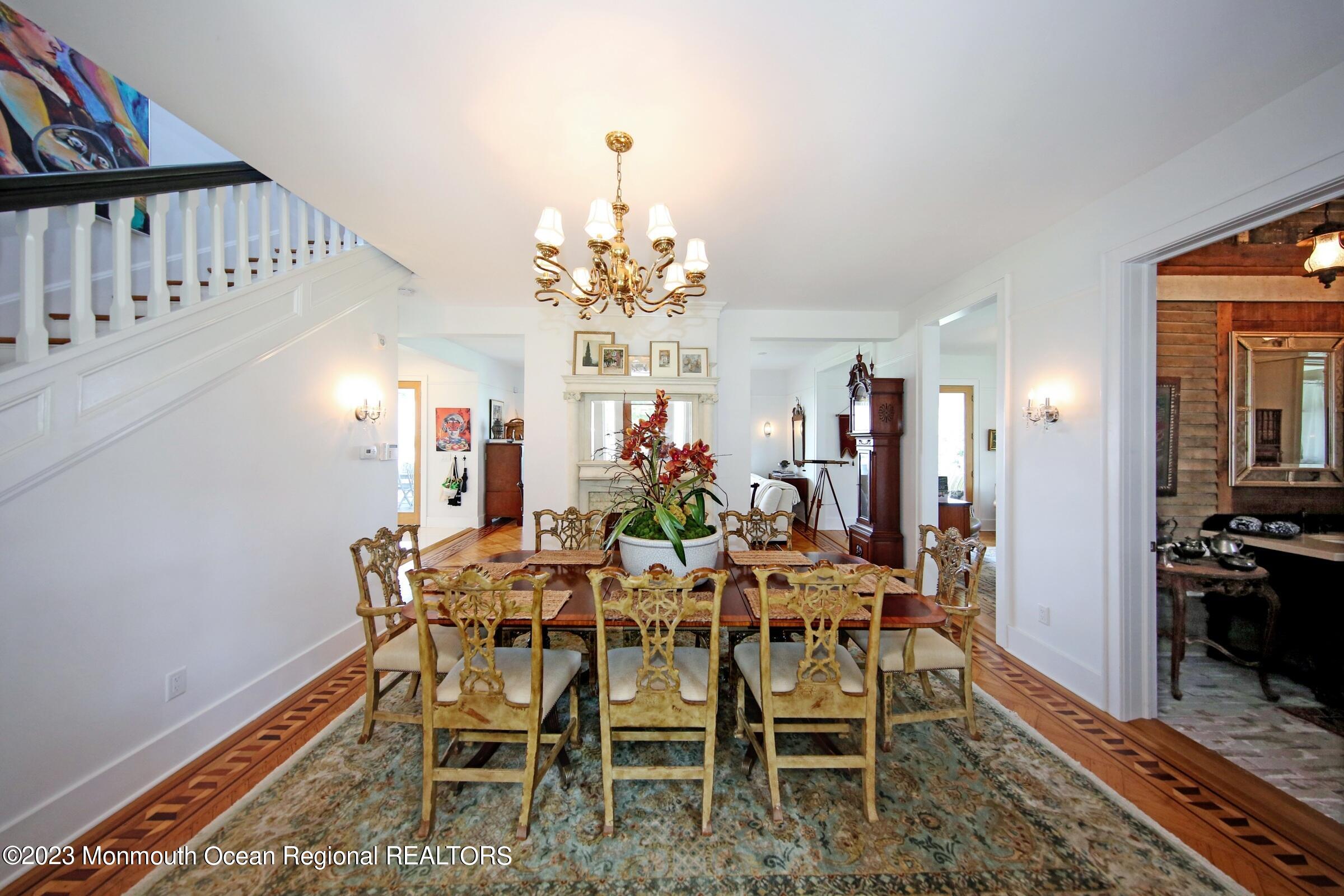 52 Navesink Avenue Highlands, NJ 07732 - Photo 37 of 71 a view of a dining room with furniture and a livingroom