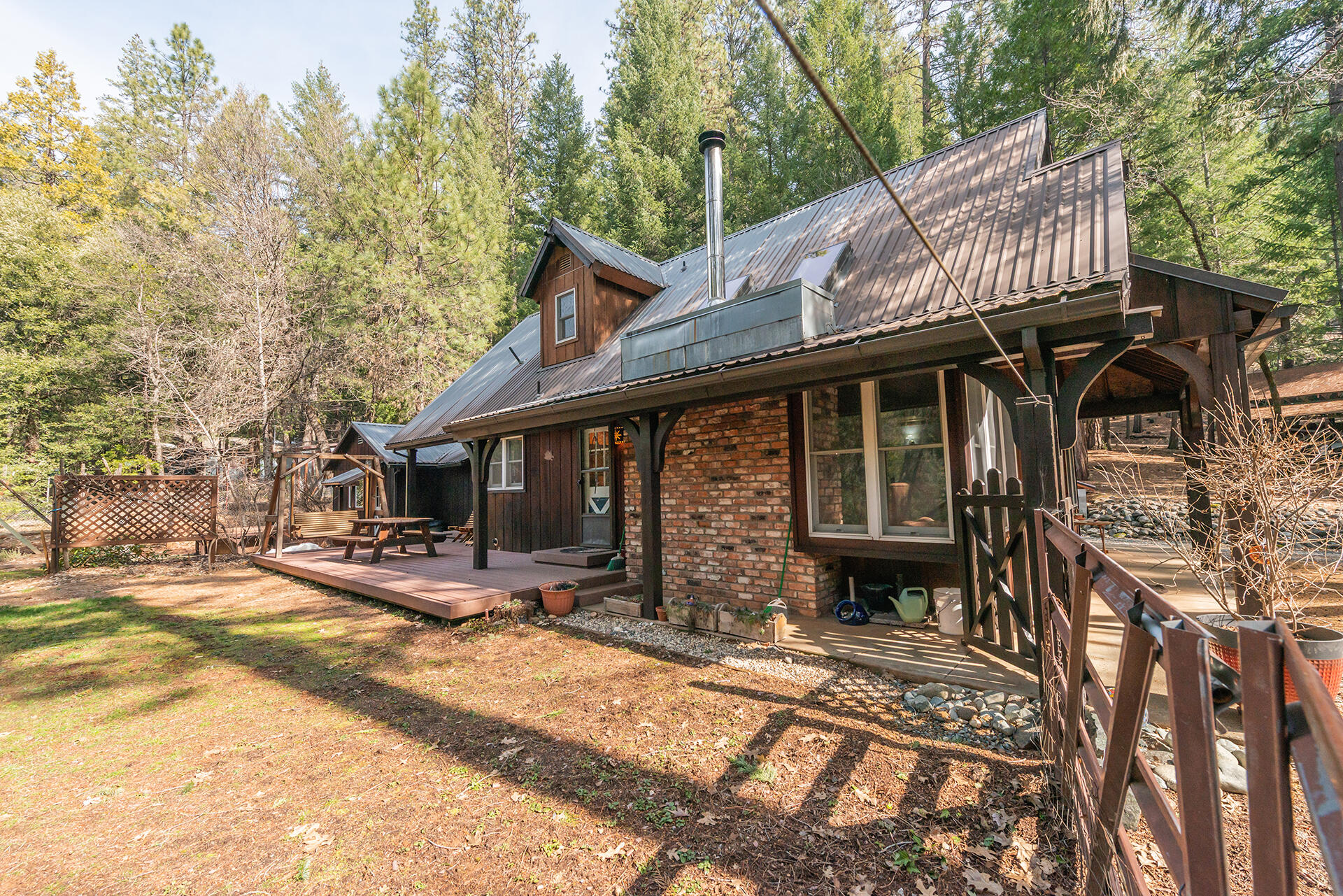 491 East Branch Road Weaverville, CA 96093 - Photo 13 of 59 a front view of a house with garden
