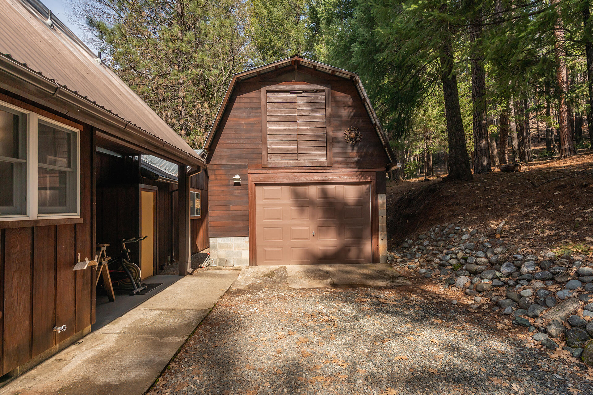 491 East Branch Road Weaverville, CA 96093 - Photo 19 of 59 a backyard of a house with lots of green space