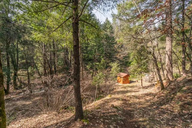 a view of outdoor space with seating