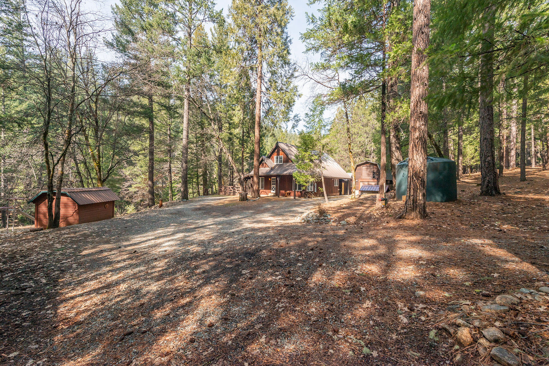 491 East Branch Road Weaverville, CA 96093 - Photo 9 of 59 a view of a outdoor space with trees