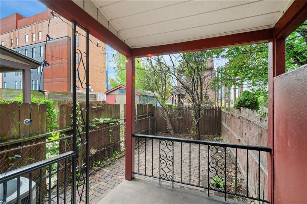 162 Almond Way Pittsburgh, PA 15201 - Photo 24 of 38 a view of trees from a balcony
