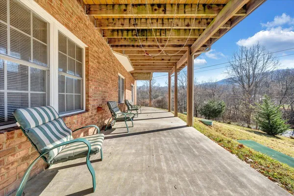 a view of outdoor space patio and barbeque oven