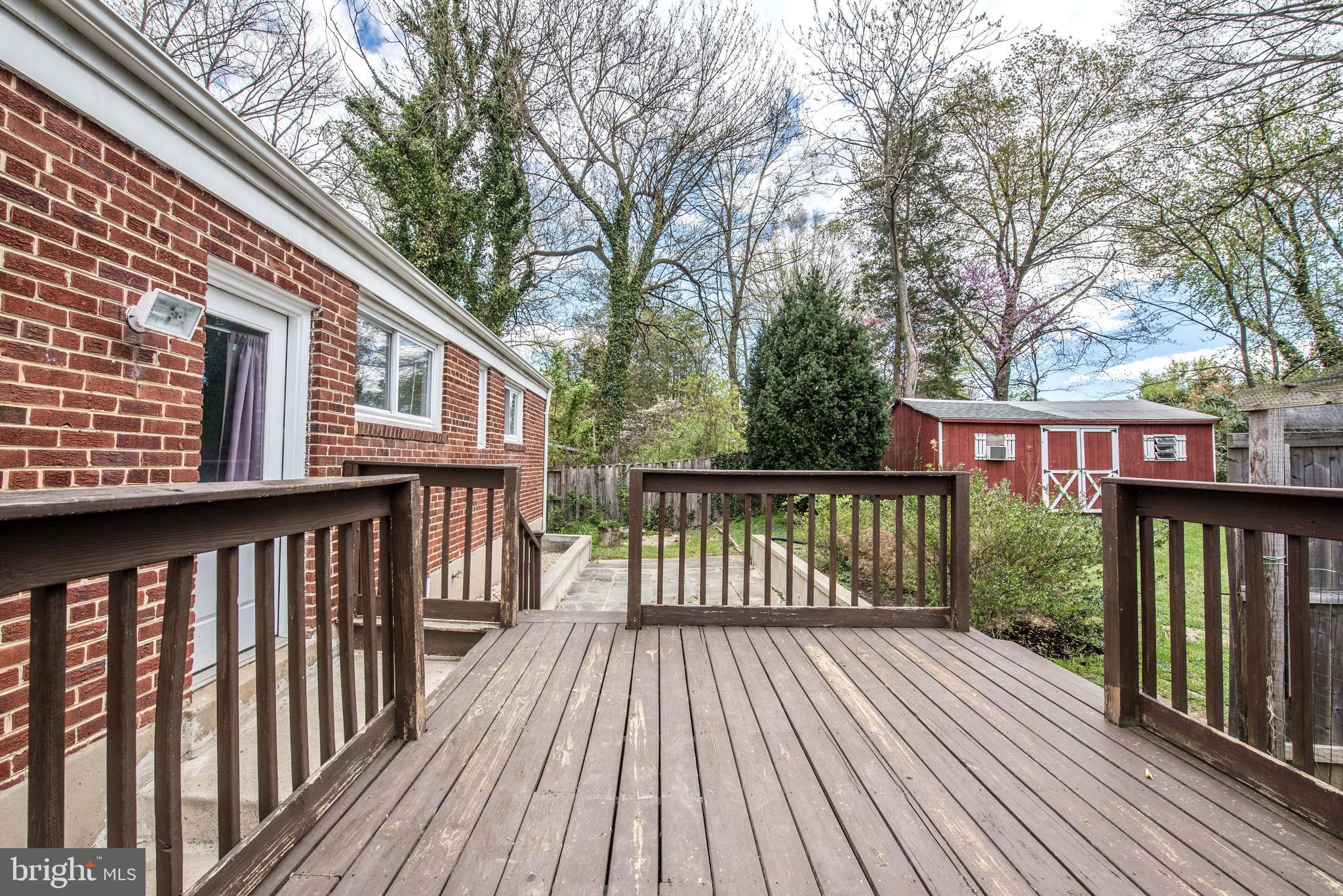 2802 Harris Avenue Silver Spring, MD 20902 - Photo 38 of 43 a view of a wooden deck front of house