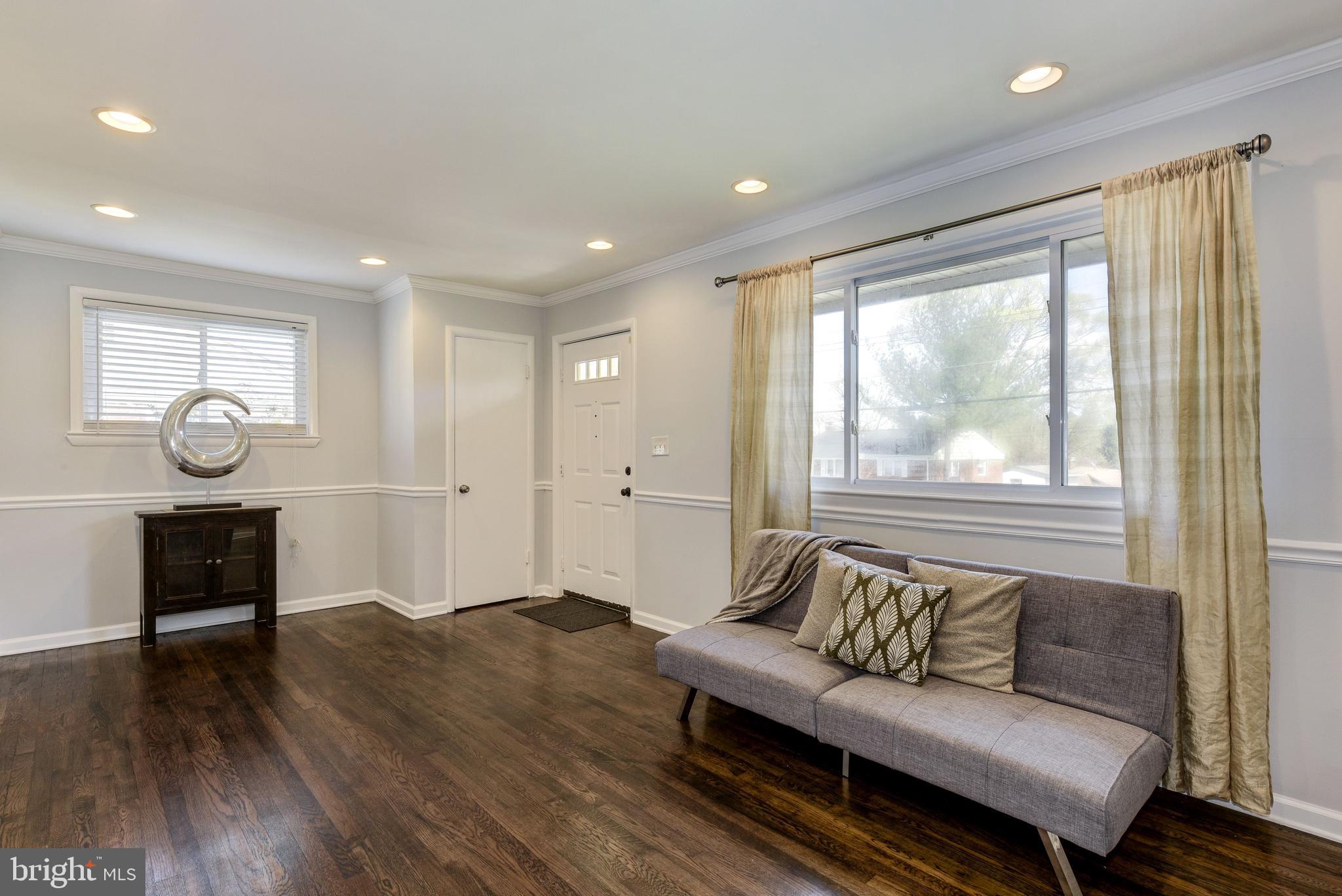 2802 Harris Avenue Silver Spring, MD 20902 - Photo 10 of 43 a living room with furniture and wooden floor