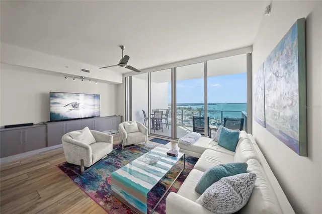 a bedroom with a bed and a night stand