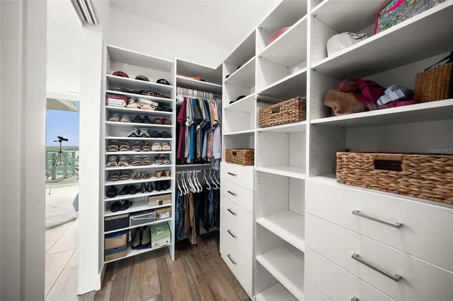 a view of a balcony with an ocean view