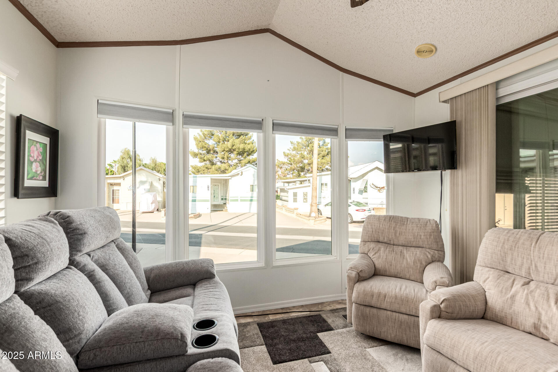 2920 South Cree Drive Apache Junction, AZ 85119 - Photo 26 of 55 a living room with furniture and a large window