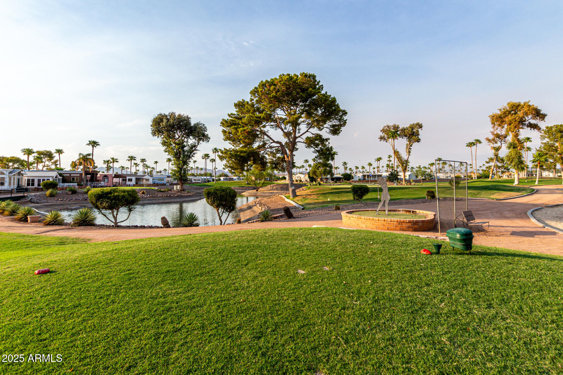 2920 South Cree Drive Apache Junction, AZ 85119 - Photo 45 of 55 a view of a lake with houses