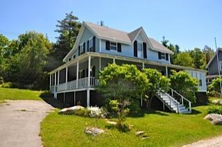 28 Long Cove Point Road Bristol, ME 04564 - Photo 1 of 9 Exterior Front. Stately early...