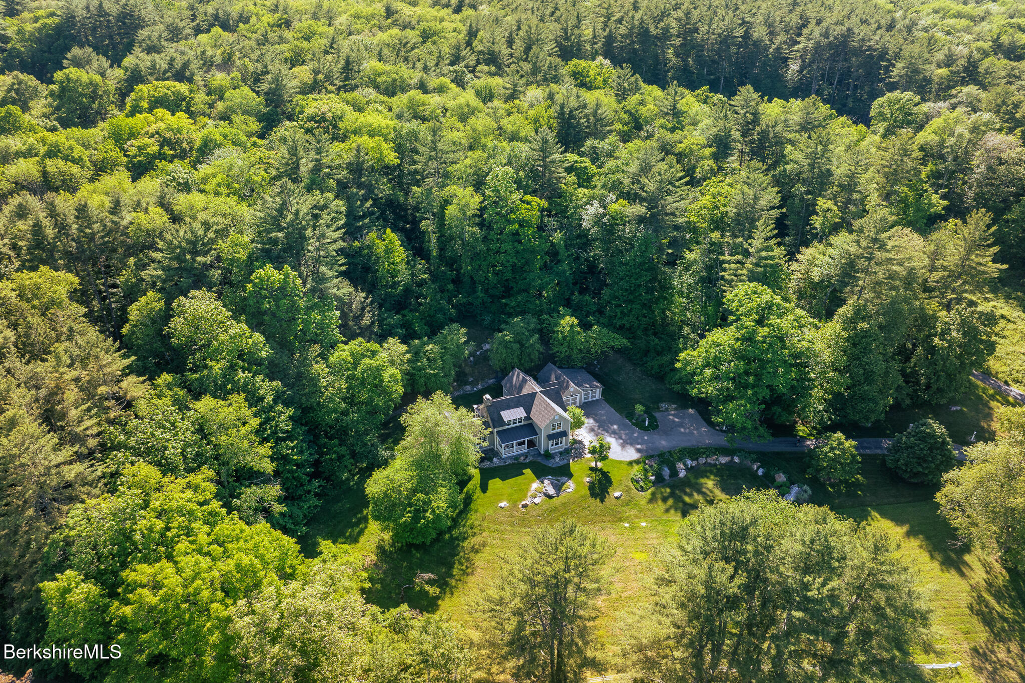 233 Monument Valley Road Great Barrington, MA 01230 - Photo 51 of 55 Ariel View #3