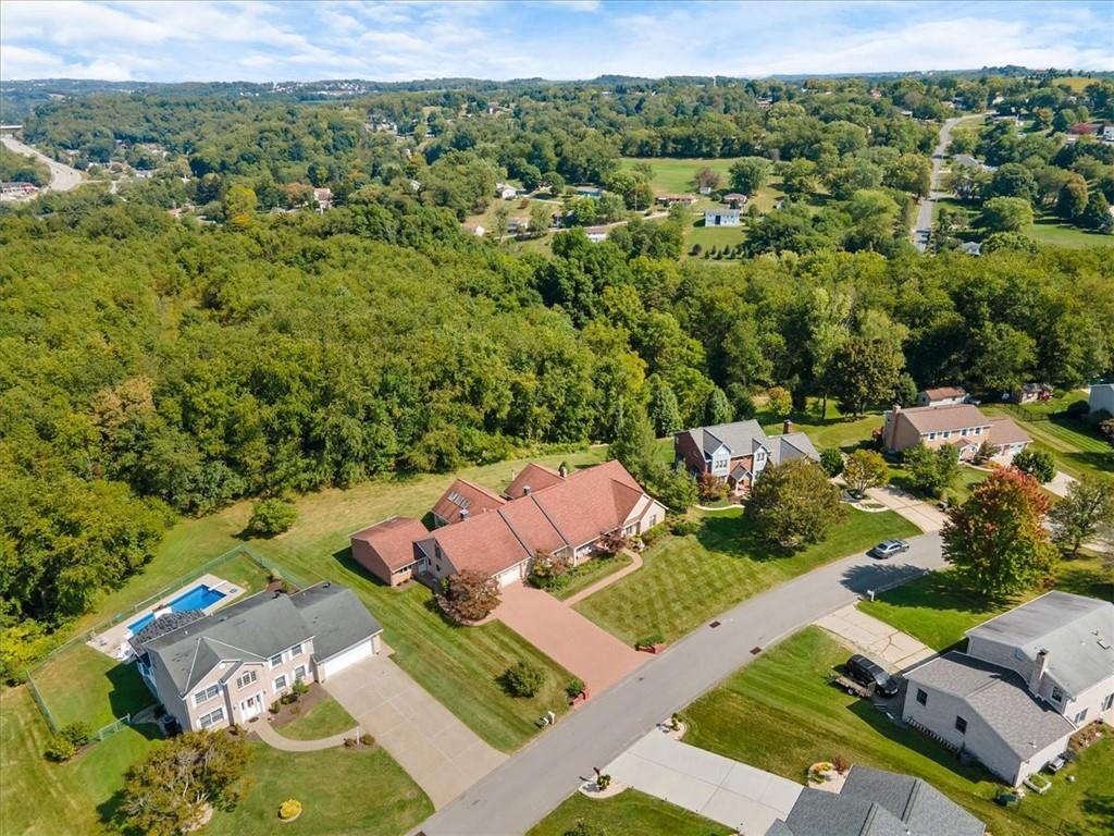18 Timbercrest Circle Cecil, PA 15321 - Photo 47 of 48 an aerial view of a house with a yard