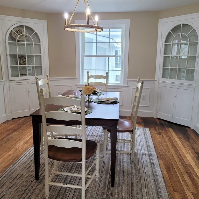114 Conant Street Danvers, MA 01923 - Photo 18 of 29 a dining room with furniture window wooden floor