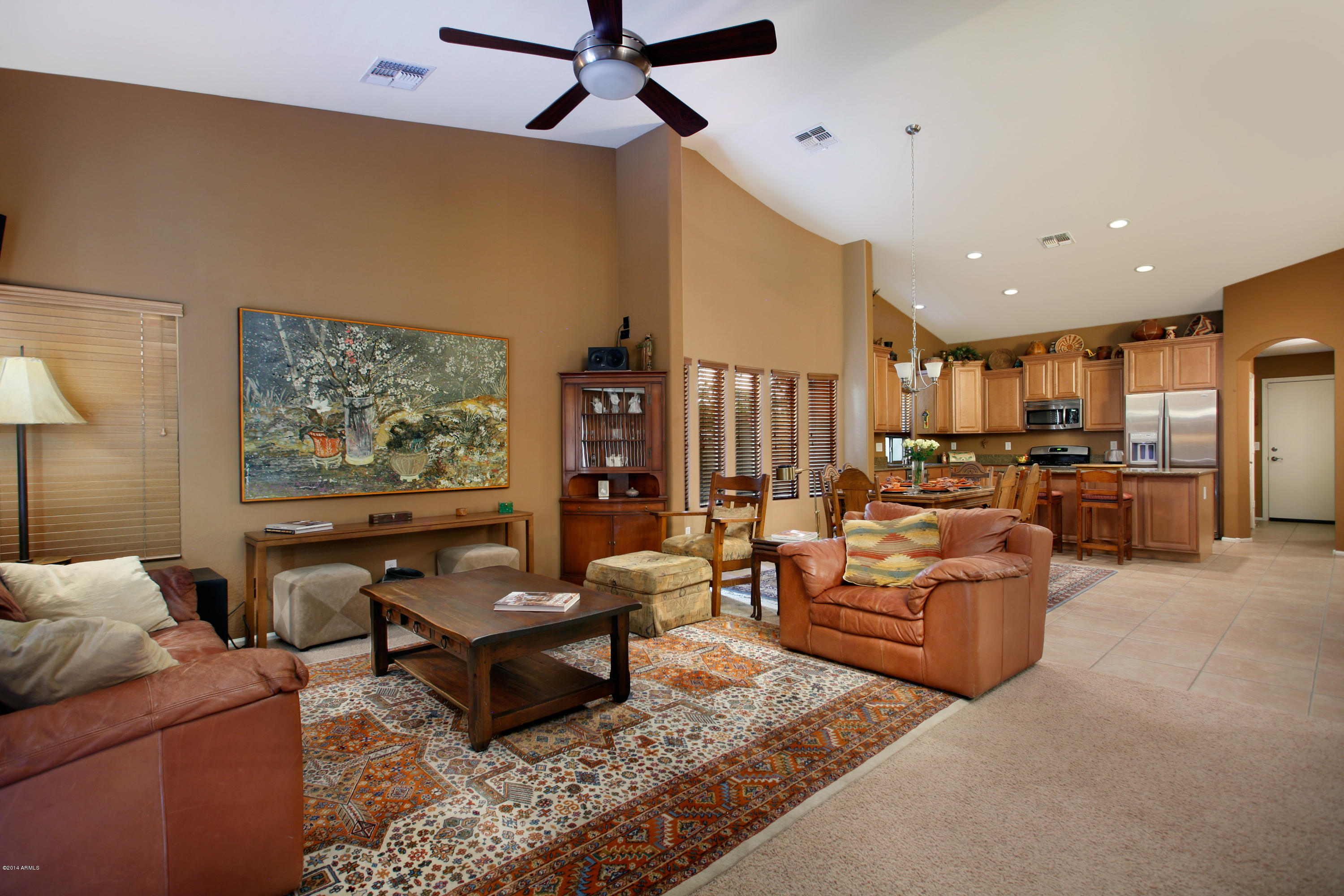 2529 East Ridge Creek Road Phoenix, AZ 85024 - Photo 2 of 18 Light and Open Great Room