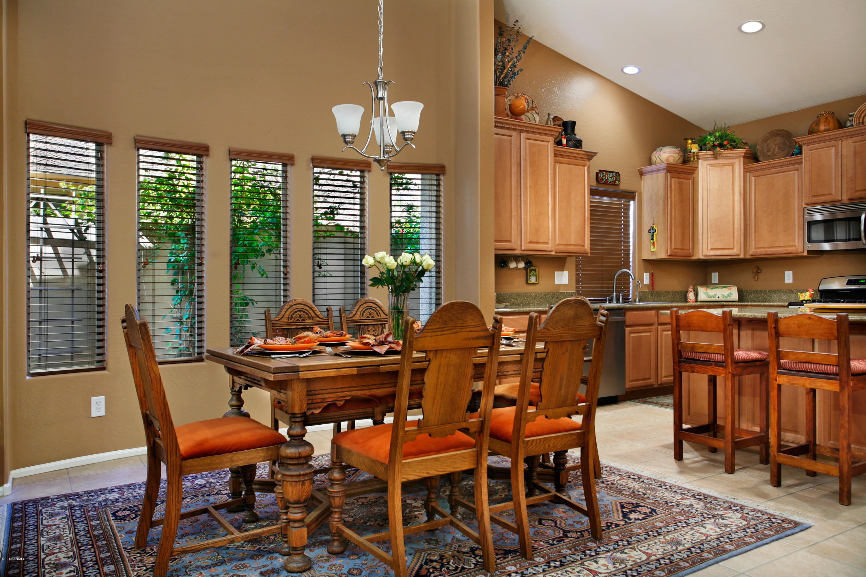 2529 East Ridge Creek Road Phoenix, AZ 85024 - Photo 4 of 18 Dining Room with Bay Window