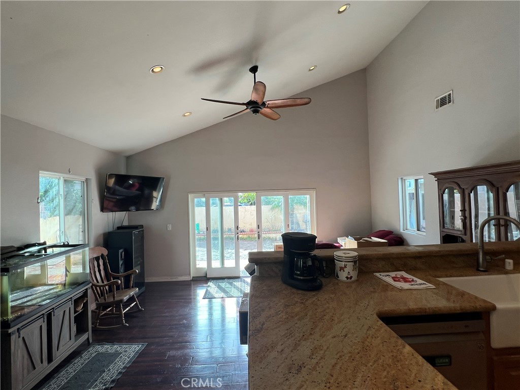 426 West 1st Street Azusa, CA 91702 - Photo 10 of 21 a living room with furniture and a flat screen tv