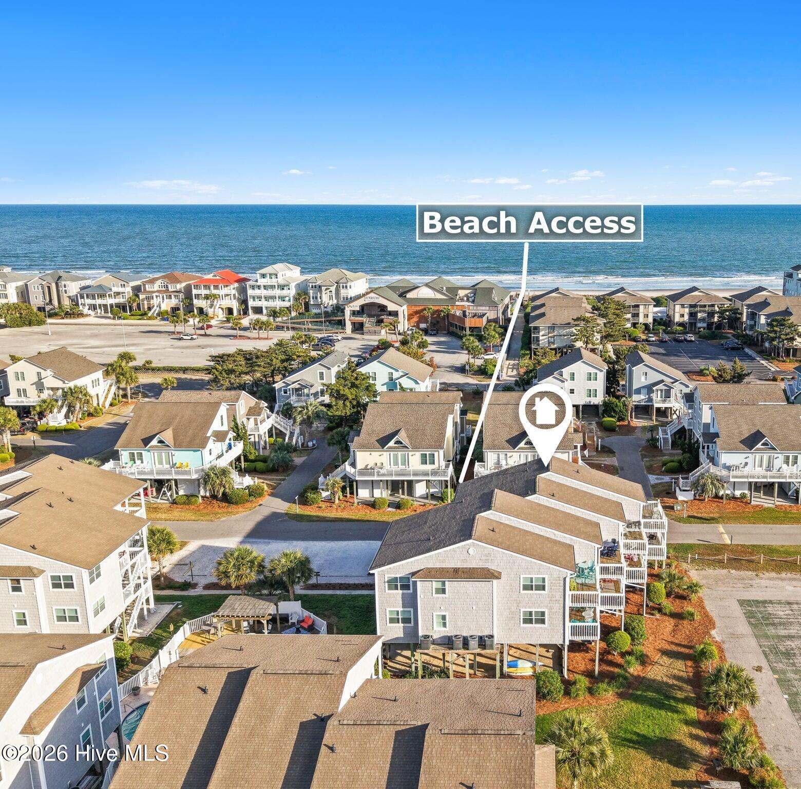 Beach access at your doorstep!