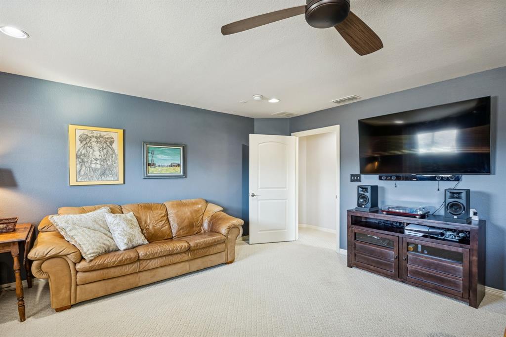 1520 Snider Court Lucas, TX 75002 - Photo 31 of 40 Fabulous game room wired for surround sound on second floor.