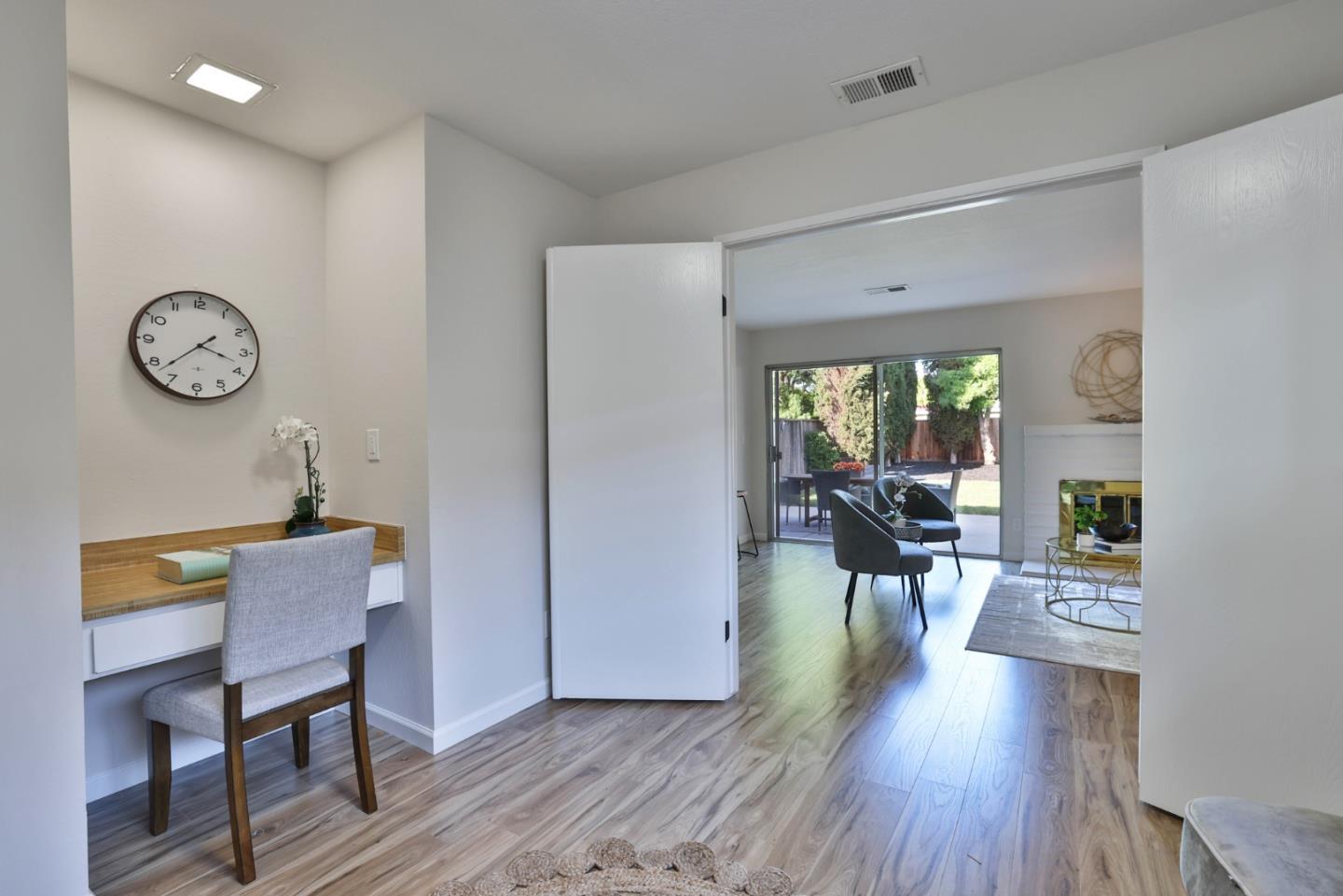4648 Cherry Avenue San Jose, CA 95118 - Photo 20 of 29 a view of a dining room with furniture window and wooden floor