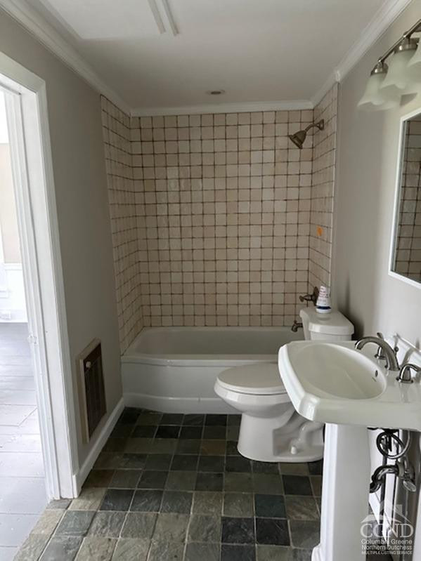 124 Plattekill Road Greenville, NY 12083 - Photo 5 of 14 a bathroom with a sink a toilet and shower