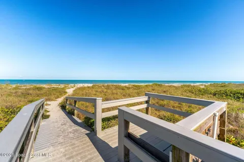 a view of a ocean from a balcony