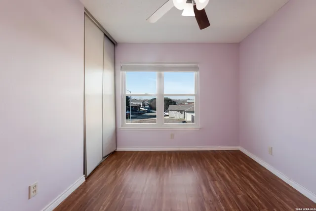 a view of a rack on the wall