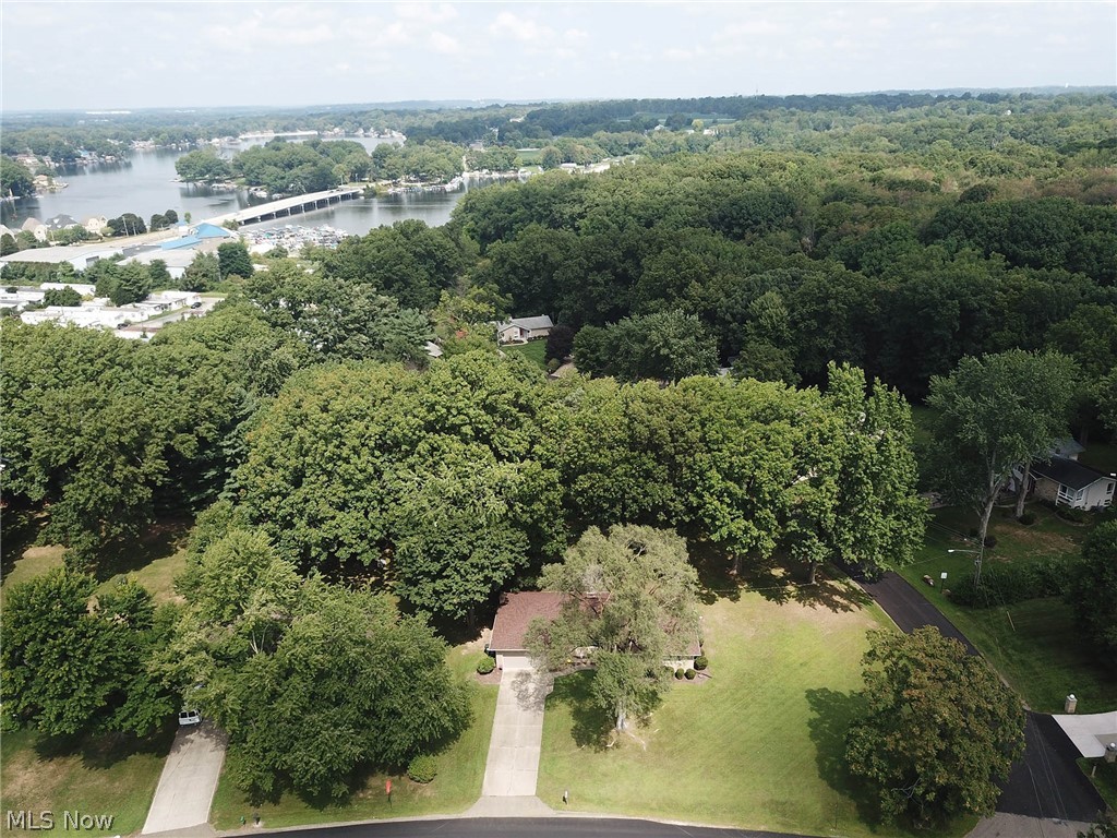 115 Moore Road Akron, OH 44319 - Photo 33 of 35 Overhead view of home showing proximity to Portage Lakes!