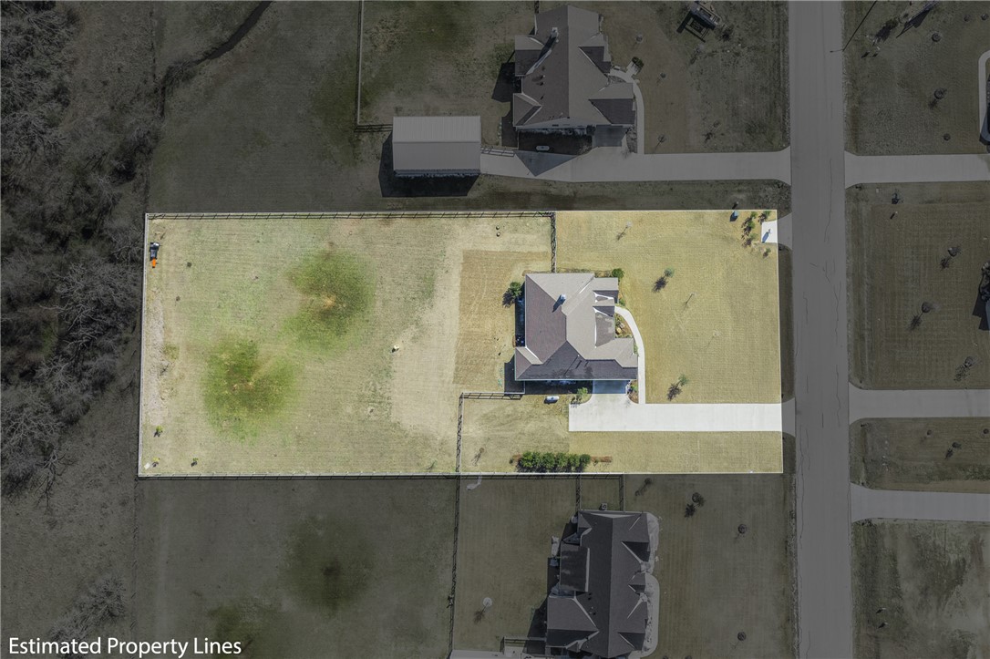 3222 Hunters Crossing Bryan, TX 77808 - Photo 43 of 44 View of property location with property boundaries highlighted