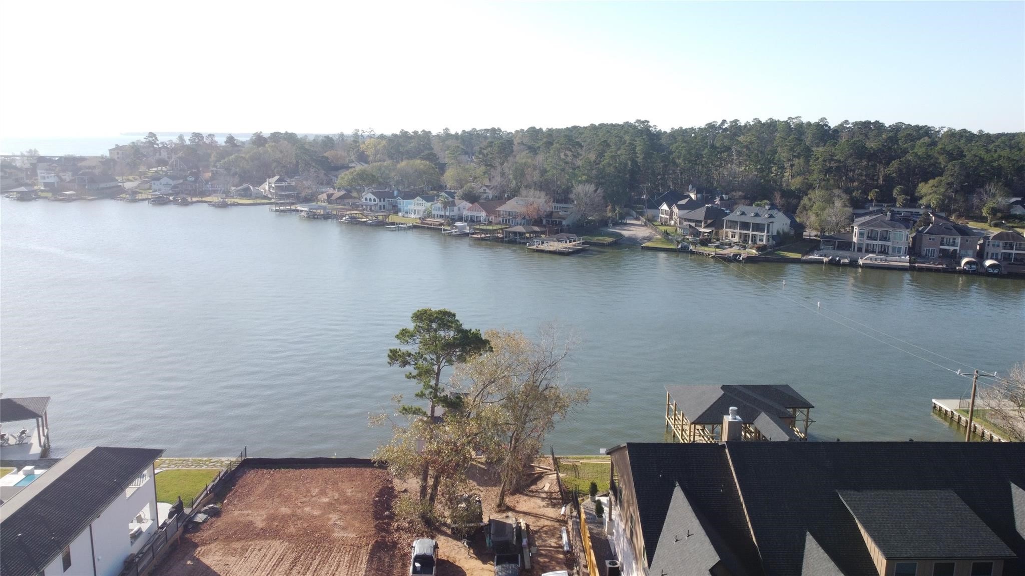 14157 Teel Road Montgomery, TX 77356 - Photo 4 of 8 a view of a lake from balcony with outdoor space