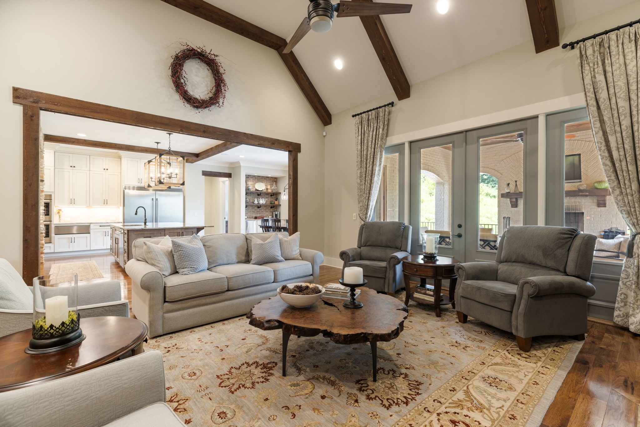641 Legends Crest Drive Franklin, TN 37069 - Photo 14 of 99 a living room with furniture and a large window