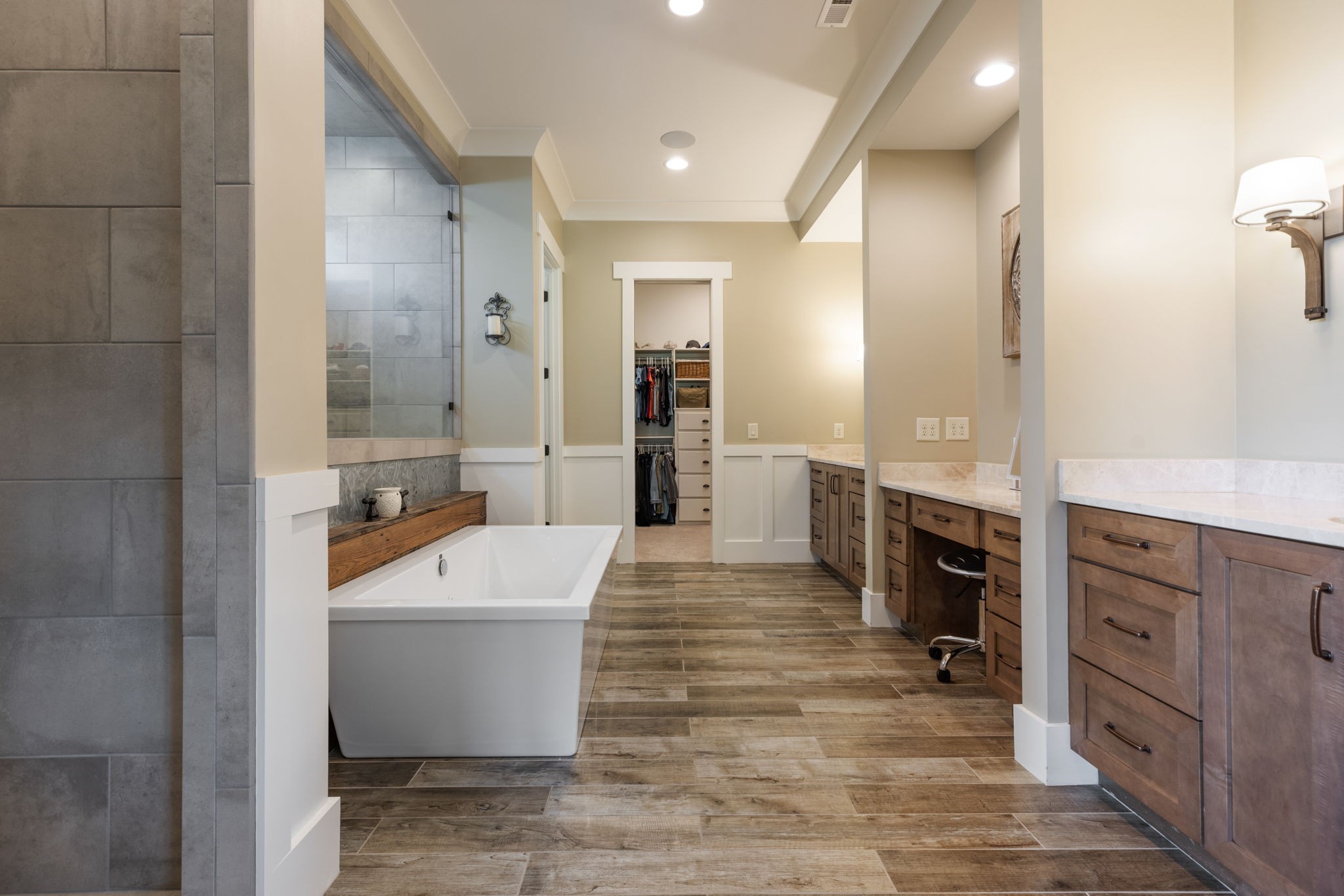 641 Legends Crest Drive Franklin, TN 37069 - Photo 30 of 99 a large room with lots of counter space and mirrors