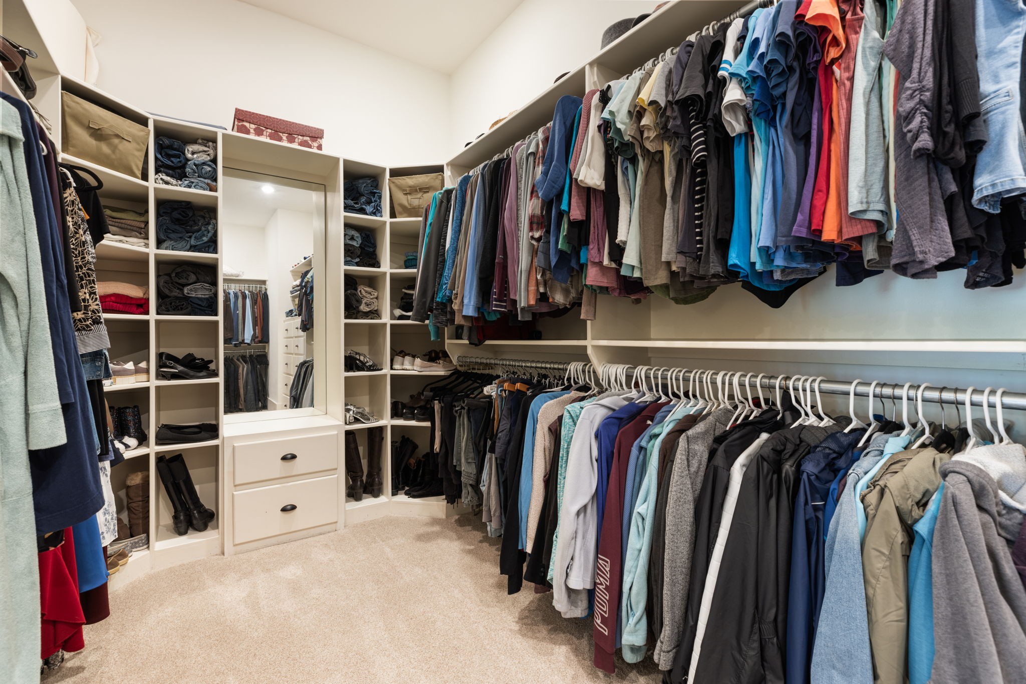 641 Legends Crest Drive Franklin, TN 37069 - Photo 33 of 99 a view of walk in closet with clothes and shoes