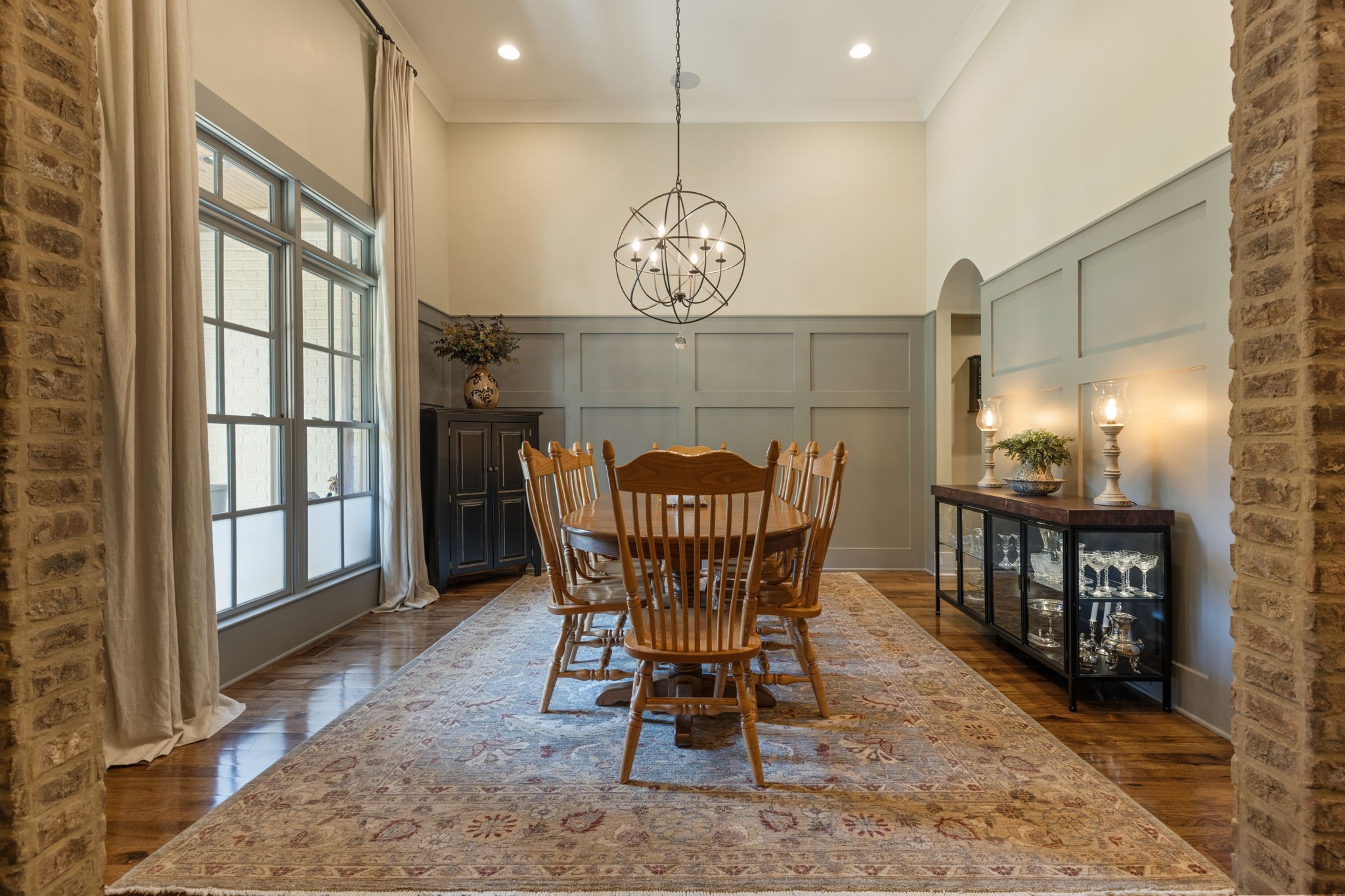 641 Legends Crest Drive Franklin, TN 37069 - Photo 6 of 99 a view of a dining room with furniture window and wooden floor