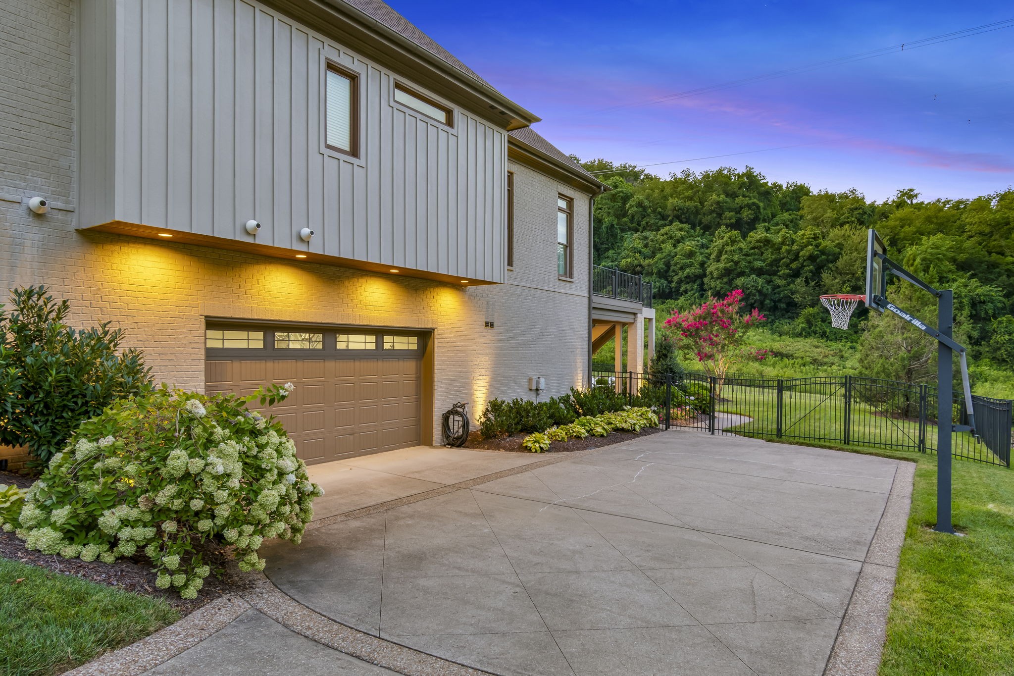 641 Legends Crest Drive Franklin, TN 37069 - Photo 70 of 99 a front view of a house with a yard and a garage