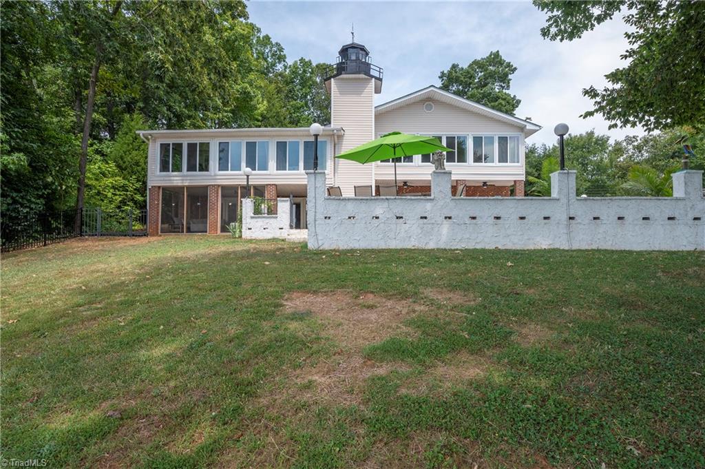 2164 Beckner Road Lexington, NC 27292 - Photo 21 of 50 View of the house from the lakeside