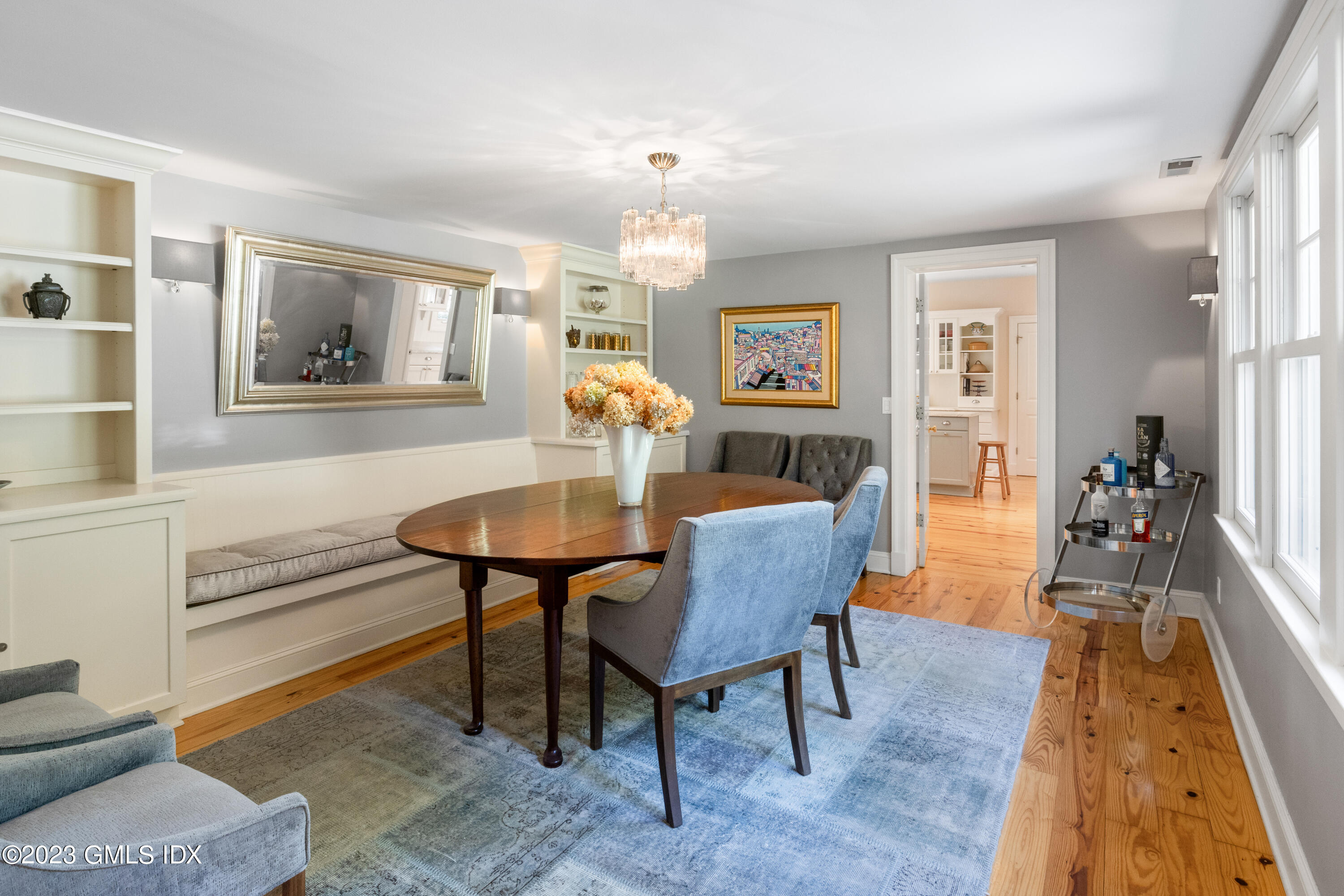 284 Riversville Road Greenwich, CT 06831 - Photo 6 of 34 a view of a dining room with furniture