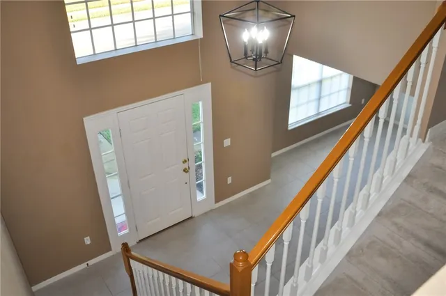 a view of an entryway