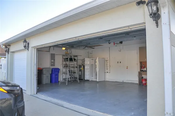 a view of storage and utility room