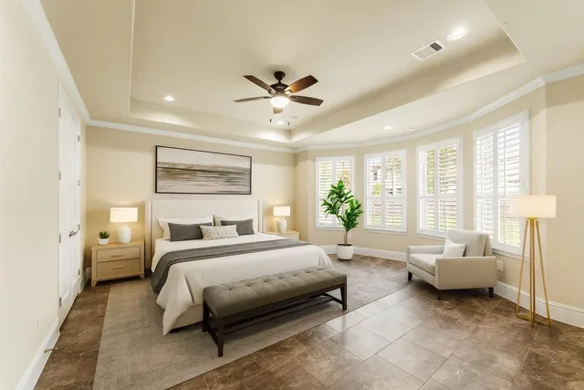 a bathroom with a double vanity sink and mirror