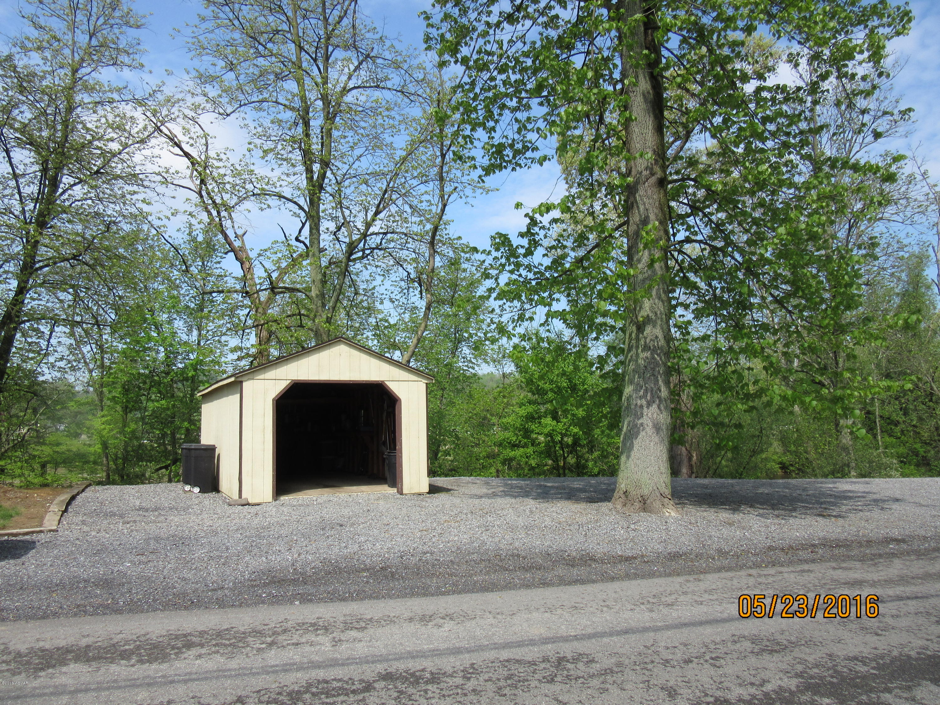 212 Belle Springs Road Mill Hall, PA 17751 - Photo 44 of 54 Garage and additional parking area