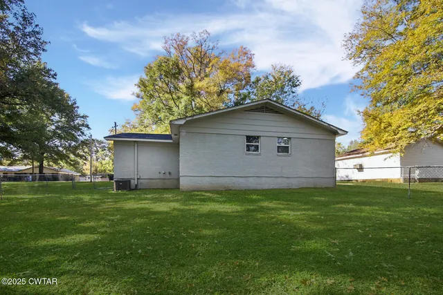 a house with a outdoor space