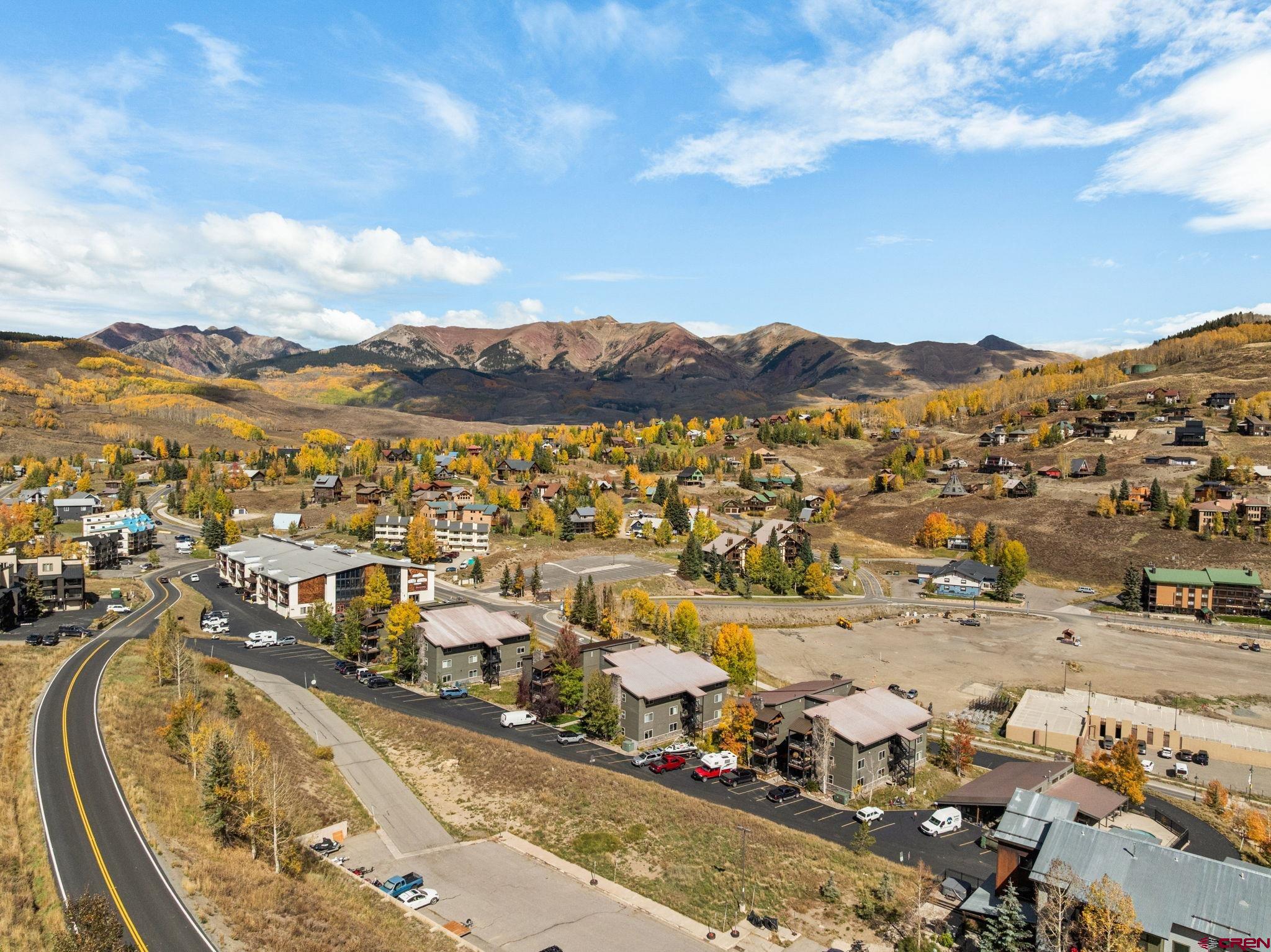 651 Gothic Road, Unit 502 Crested Butte, CO 81225 - Photo 42 of 44 an aerial view of a city