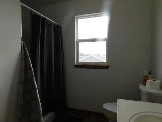 a bathroom with a sink and a toilet