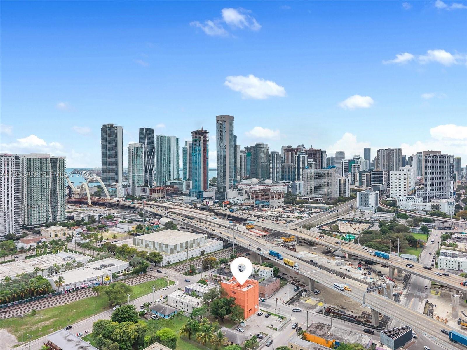 123 Northwest 14th Street, Unit 301 Miami, FL 33136 - Photo 39 of 39 a view of a city with tall buildings