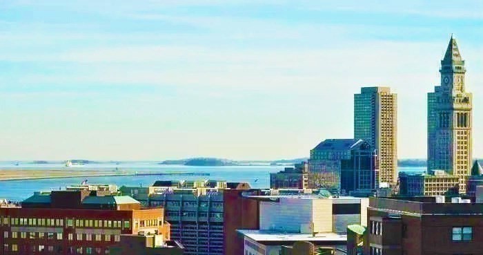 8 Whittier Place, Unit 21E Boston, MA 02114 - Photo 21 of 34 a view of a city with tall buildings