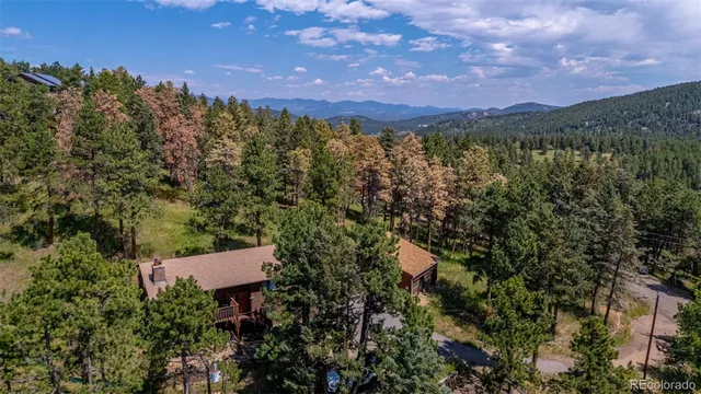 a front view of a house with yard