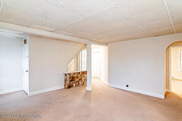 a view of room with window