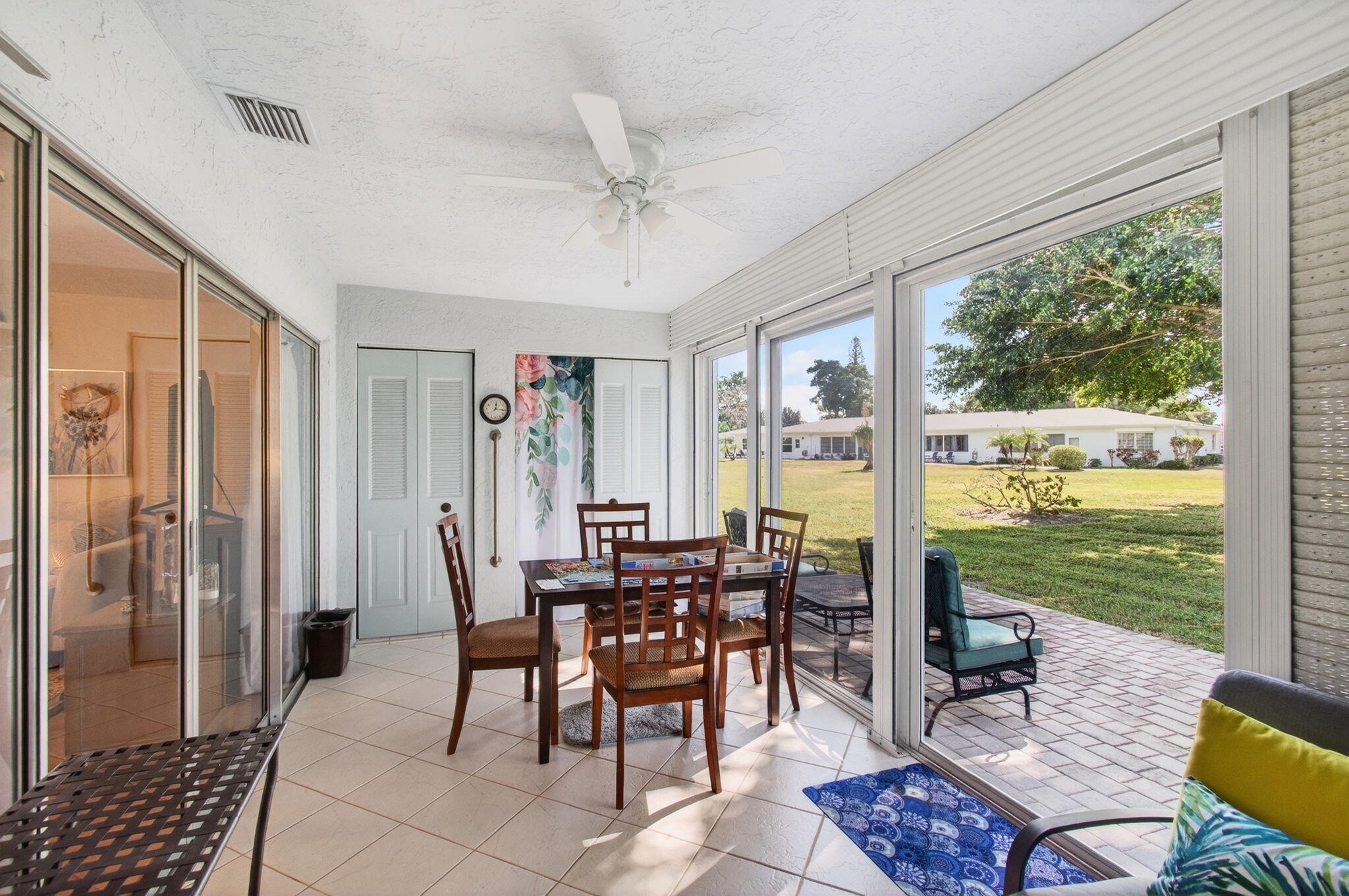 5452 Poppy Place, Unit D Delray Beach, FL 33484 - Photo 24 of 62 Enclosed Lanai under air (4)